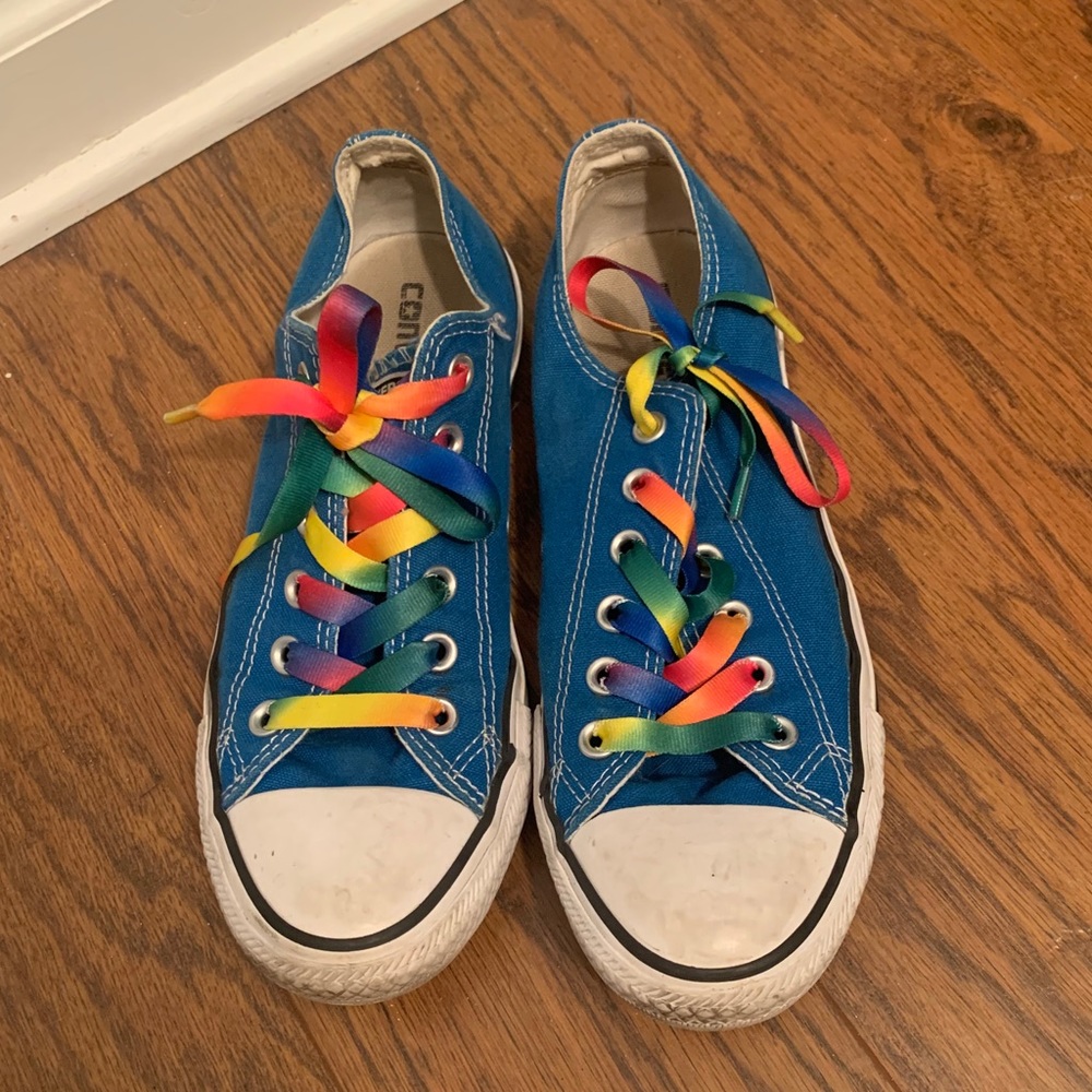 Blue Converse
